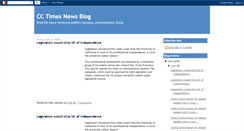 Desktop Screenshot of cc-times.blogspot.com