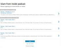 Tablet Screenshot of islamfrominsidepodcast.blogspot.com