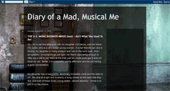 Desktop Screenshot of madmusicalme.blogspot.com