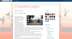 Desktop Screenshot of costumbresjuegos.blogspot.com