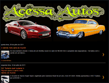 Tablet Screenshot of acessaautos.blogspot.com