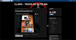 Desktop Screenshot of clarotropadeelitemg.blogspot.com