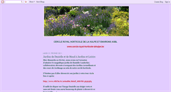 Desktop Screenshot of cercle-royal-horticole-lahulpe.blogspot.com
