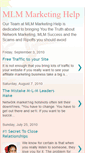 Mobile Screenshot of mlmmarketinghelp.blogspot.com