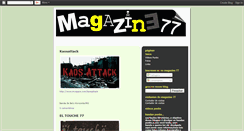 Desktop Screenshot of magazine77.blogspot.com