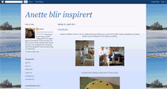 Desktop Screenshot of anetteblirinspirert.blogspot.com