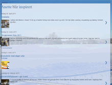 Tablet Screenshot of anetteblirinspirert.blogspot.com