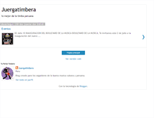 Tablet Screenshot of juergatimbera.blogspot.com
