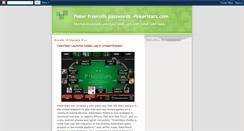 Desktop Screenshot of poker-freerolls-passwords.blogspot.com