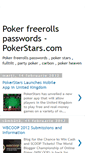 Mobile Screenshot of poker-freerolls-passwords.blogspot.com