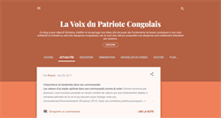 Desktop Screenshot of patriotecongolais.blogspot.com