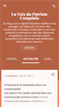 Mobile Screenshot of patriotecongolais.blogspot.com