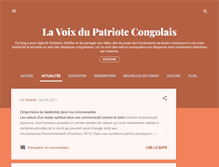 Tablet Screenshot of patriotecongolais.blogspot.com