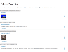 Tablet Screenshot of belovedsouthies.blogspot.com