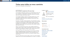 Desktop Screenshot of diariodatrilha.blogspot.com