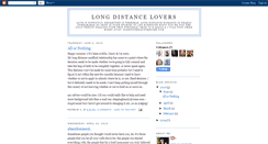 Desktop Screenshot of ldistancelovers.blogspot.com