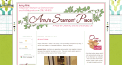 Desktop Screenshot of amysstampinplace.blogspot.com