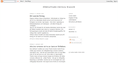 Desktop Screenshot of ceciliawallin.blogspot.com