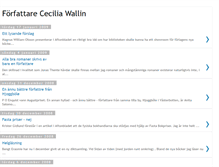 Tablet Screenshot of ceciliawallin.blogspot.com