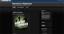 Desktop Screenshot of helveticasnightmare.blogspot.com