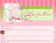 Tablet Screenshot of love4norah.blogspot.com