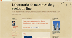 Desktop Screenshot of laboratiriosuelos.blogspot.com