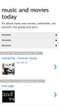 Mobile Screenshot of musicmoviestoday.blogspot.com