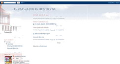 Desktop Screenshot of c-ray-4less2.blogspot.com