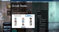 Desktop Screenshot of occult-books-blog.blogspot.com