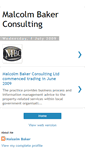 Mobile Screenshot of malcolmbakerconsulting.blogspot.com