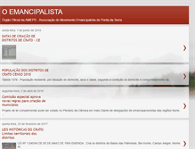 Tablet Screenshot of emancipacaodapontadaserra.blogspot.com