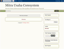 Tablet Screenshot of coresystemnetworkclub.blogspot.com