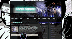 Desktop Screenshot of mundo-akatsuki.blogspot.com