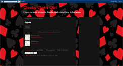 Desktop Screenshot of geekygothgirl.blogspot.com