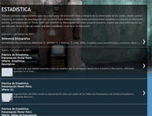 Tablet Screenshot of estadisticaconceptos.blogspot.com