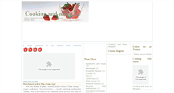 Desktop Screenshot of cookingnmore.blogspot.com