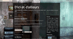 Desktop Screenshot of dici-et-dailleurs.blogspot.com