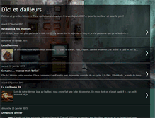 Tablet Screenshot of dici-et-dailleurs.blogspot.com