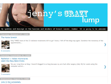 Tablet Screenshot of jennyscrazylump.blogspot.com