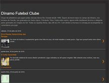 Tablet Screenshot of dinamo-fc.blogspot.com