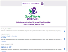 Tablet Screenshot of goodworkswellness.blogspot.com