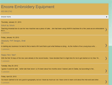 Tablet Screenshot of encoreembroidery.blogspot.com