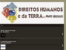 Tablet Screenshot of direitoshumanosmt.blogspot.com