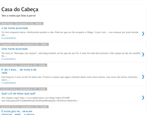 Tablet Screenshot of casadocabeca.blogspot.com