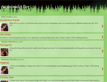 Tablet Screenshot of ananimaladaybm.blogspot.com