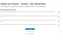 Tablet Screenshot of globalartsproject-seattle.blogspot.com