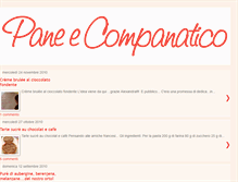 Tablet Screenshot of panecompanatico.blogspot.com