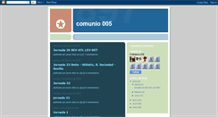 Desktop Screenshot of comunio005.blogspot.com