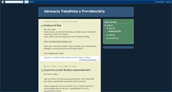 Desktop Screenshot of lutandoporseudireito.blogspot.com