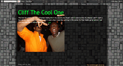 Desktop Screenshot of cliffthecoolone.blogspot.com